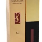 Yvesaintlaurent  Rouge Pur Couture Vernis A Levres Rebel Nudes Glossy Stain - # 107