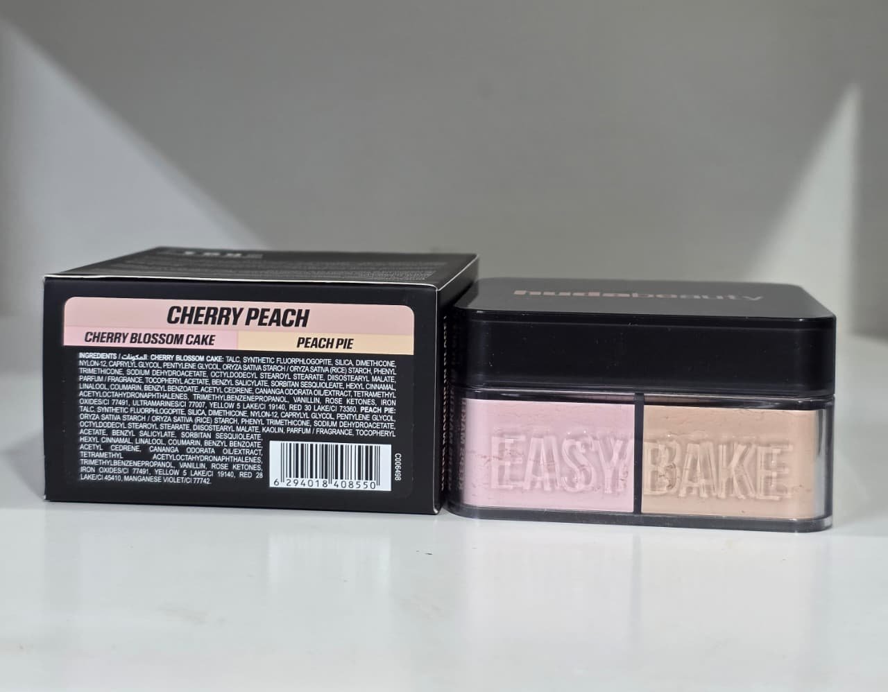 IMG-20251117-WA0104 HUDA BEAUTY Easy Bake Loose Powder Duo - Cherry Peach - Image 1