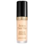 Too Faced  Born This Way Super Coverage Multi-Use Concealer with Hyaluronic Acid Color: Snow - very fair with neutral to rosy undertones full size