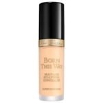 Too Faced  Born This Way Super Coverage Multi-Use Concealer with Hyaluronic Acid Color: Vanilla - very light with neutral undertones full size