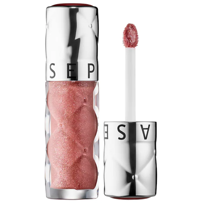 s2234193-main-zoom SEPHORA COLLECTION Outrageous Plump Hydrating Lip Gloss Color: 08 Sparkling Dawn - shimmer nude - Image 1