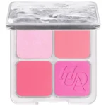 HUDA BEAUTY  Blush Filter Blurring Blushlighters Palette Color: Baby Pink - A playful mix of bubblegum pink, soft pinks, ballet and electric tones