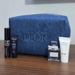 Dior Cosmetics Fragrance 4-Piece Set with Makeup Bag