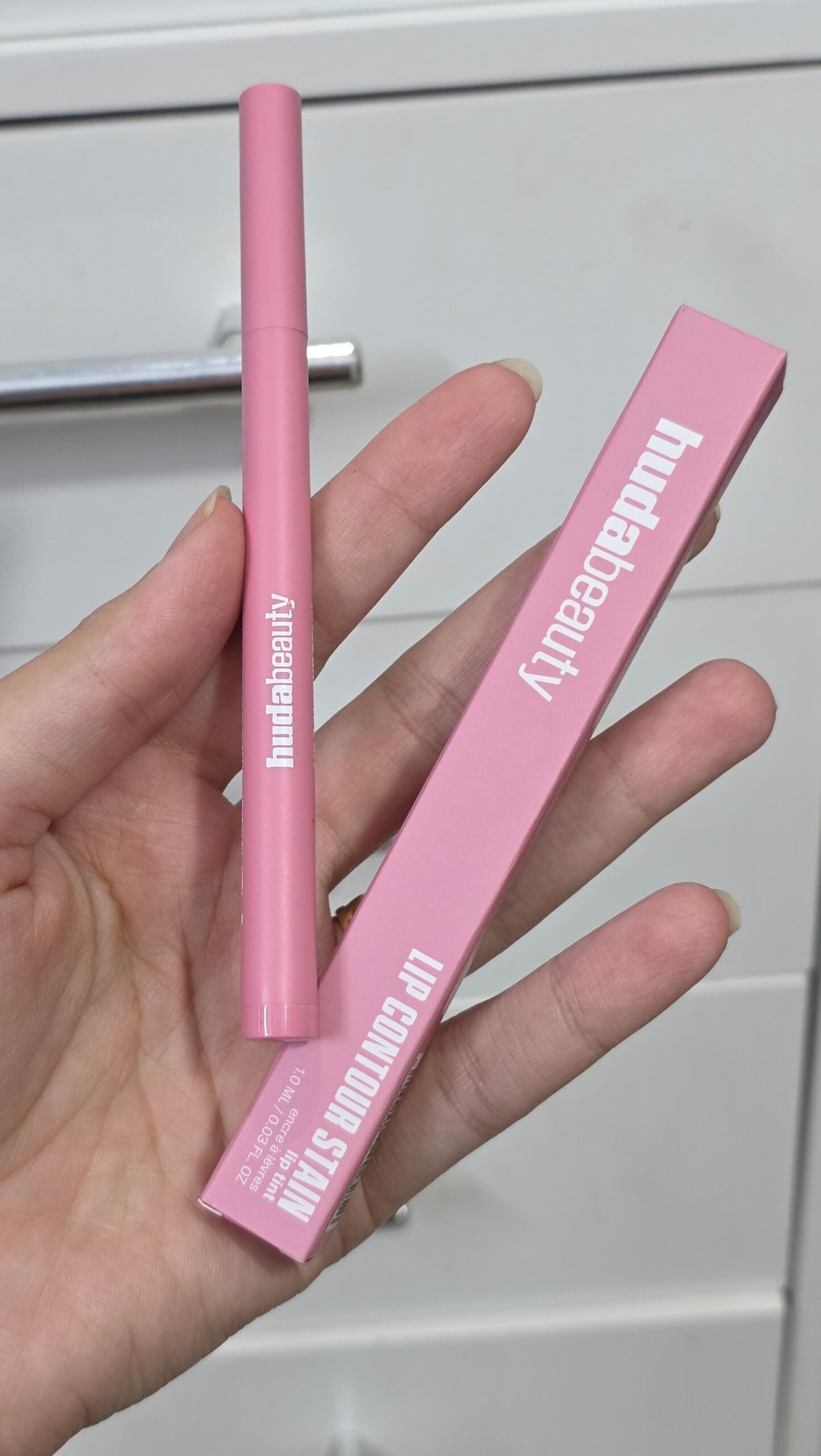 IMG-20251218-WA0146(1) HUDA BEAUTY Lip Contour Lip Stain for 12-Hour Wear Color: Baby Pink - soft pink - Image 1