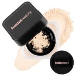 HUDA BEAUTY  Mini Easy Bake Loose Baking & Setting Powder Color: Pound Cake - fair, light, medium, and tan skin tones. Size 0.21 oz/6 g