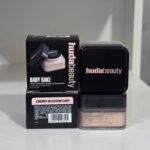 HUDA BEAUTY  Mini Easy Bake Loose Baking & Setting Powder Color: Cherry Blossom - sheer soft pink. brighten and disguise under-eye darkness Size 0.21 oz/6 g