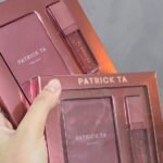 PATRICK TA Glow & Gloss Set: Major Headlines Blush Duo and Lip Gloss WARM ME UP